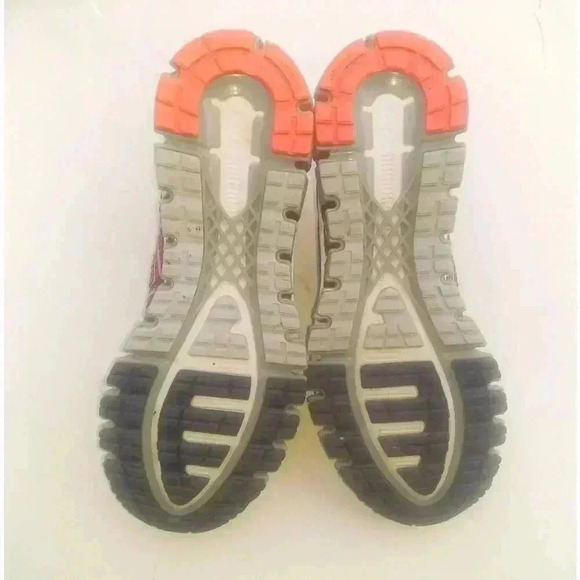 Asics Womens Gel-Quantum 360 Cm Running Shoes Gray/ Pink T6G6N Lace Up Mesh 8 - Picture 2 of 9